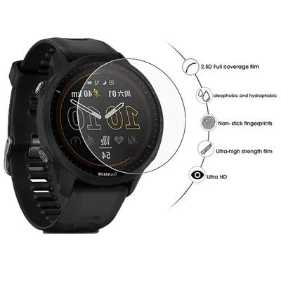 Gehärtetes Glas für Garmin Forerunner 45, klare Schutzfolie für Garmin Forerunner 935 245 65, Displayschutzglas-Zubehör