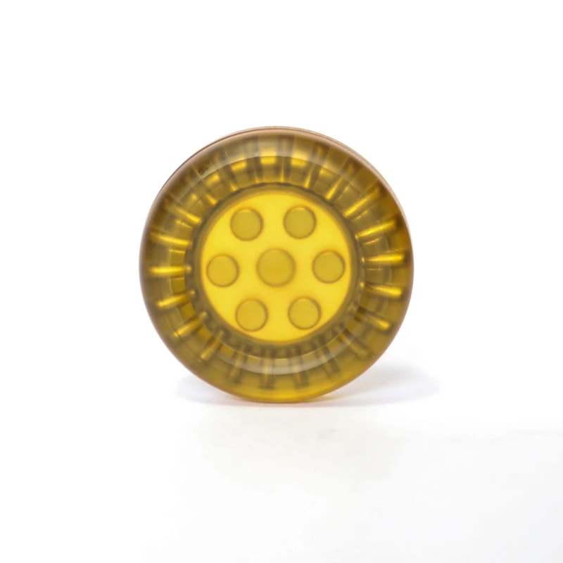 Bernstein PEI Münze Fidget Slider Erwachsene EDC Sensorisches Spielzeug Autismus Anti Stress Spielzeug ADHS Hand Spinner Angst Stress Relief Image