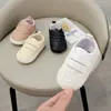 Mode Baby Schuhe Baby Jungen Mädchen Schuhe Klassische Leder Gummi Sohle Anti-rutsch Kleinkind Erste Wanderer