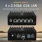 12th Gen Intel N150 Mini PC Firewall Computer 4 LAN i226-V 2.5G N100 N5105 J4125 NVMe Fanless Mini