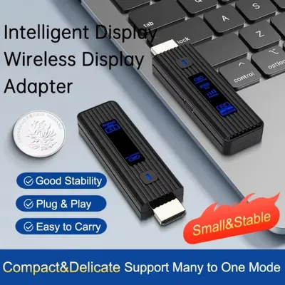 Plug & Play 5,8G 1080P 50M Wireless HDMI Video Sender Empfänger Extender Display Adapter Dongle Für Image