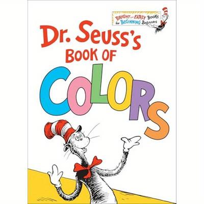 TEMU 1pc Dr. Seuss's Book Of Colors - Bright Beginner's Learning Book, English Edition, Random House Books For Young Readers, Published 2018-01-02