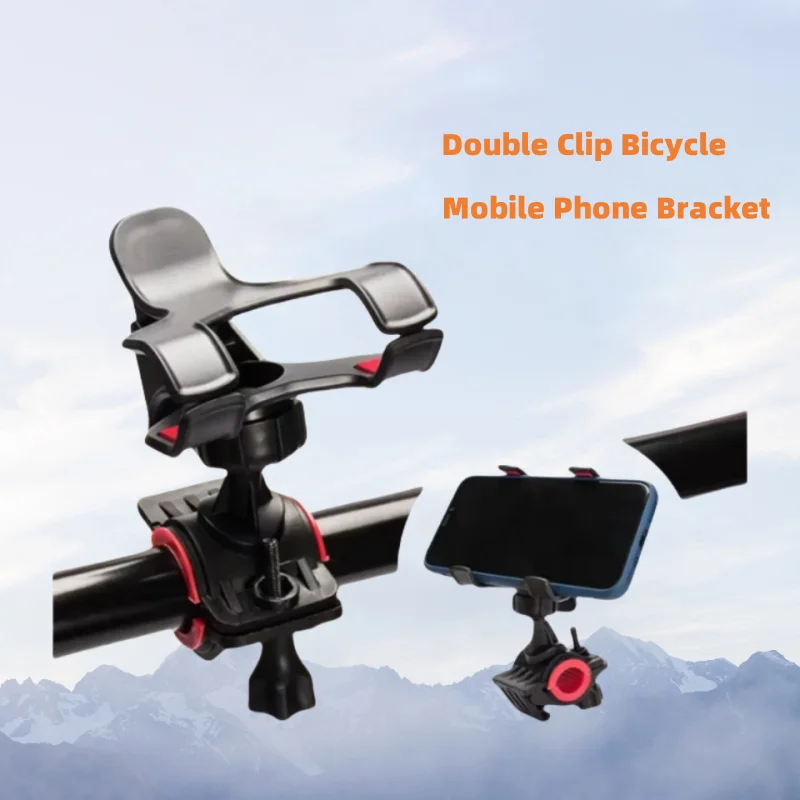 1 stücke handy halter universal mikrofon mikrofon ständer fahrrad motorrad telefon halter für smart phones elektrische instrument teile Image