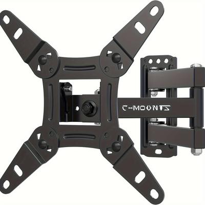 TEMU Tv Wall Mount With Swivel, Extension And Tilt For Most 13-42 Inch Led Lcd Flat Screen Tvs & Monitors, To 44 Lbs, Max 200x200mm