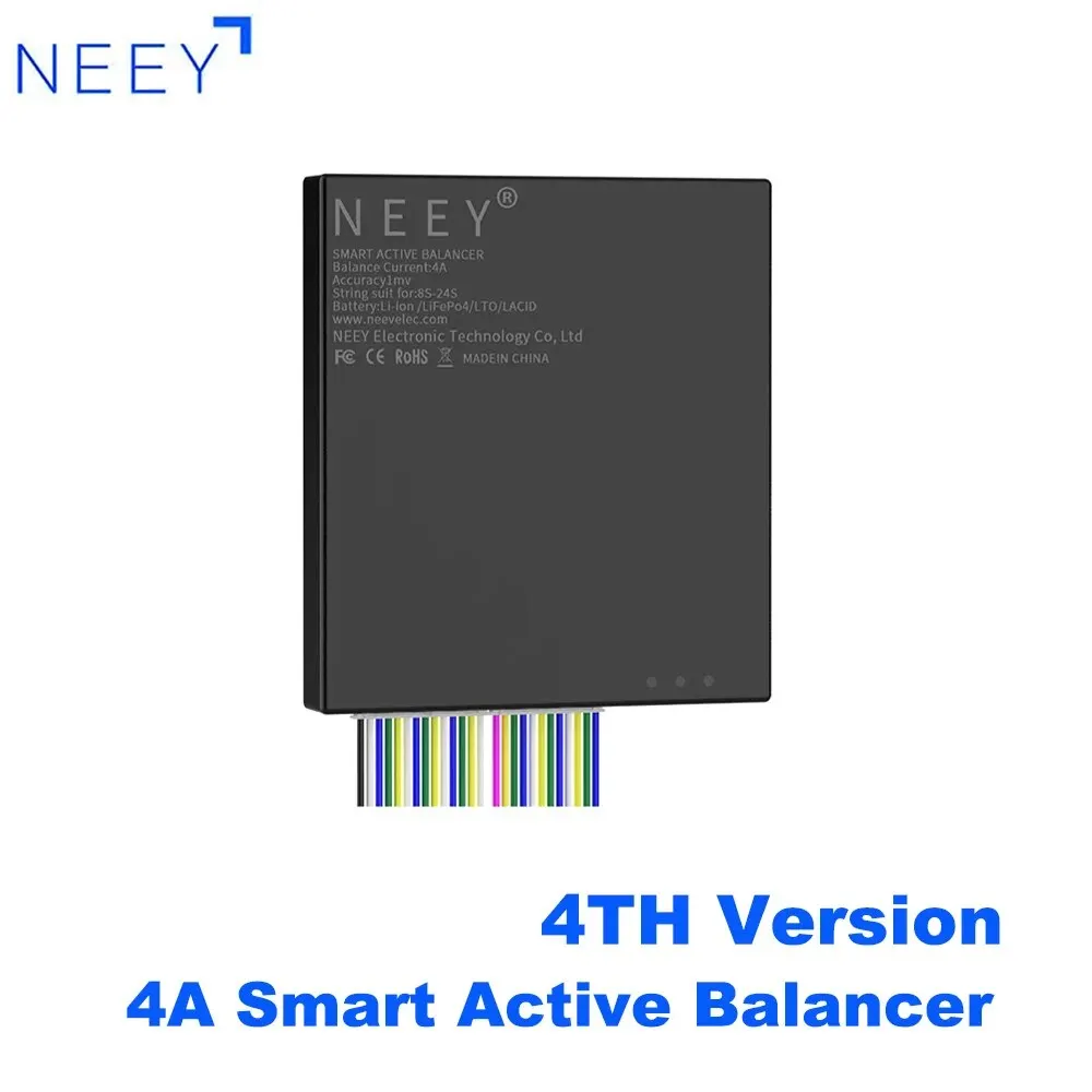 NEEY 4TH Version 4A Smart Active Balancer 8S 10S 14S 16S 20S 21S 22S 24S Lifepo4 / Li-Ion/LTO Batterieausgleich Image