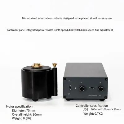 FFYX MINI MA22 Vinyl-Plattenspieler-Antriebsmotor, neues Modell Image
