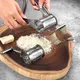 Grattugia per formaggio in acciaio inossidabile a manovella multifunzionale per verdure, cioccolato, carota, noci, affettatrice, utensili da cucina veloci ed efficienti