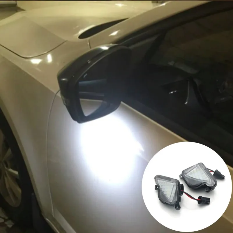 2 pezzi LED sotto lo specchio laterale pozzanghera luce lampada di cortesia per Skoda Octavia Mk3 2 5E 1Z/Superb 3 2 B6 B8 2012-2019 accessori auto