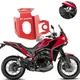 Logo per Moto Morini X-Cape 650 650X X accessori per mantella CNC coperchio serbatoio liquido freno posteriore protezione coperchio coppa olio
