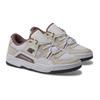 Sneaker DC SHOES "Construct", Gr. 5(36), weiß, grapeade, 54.6% Leder, 20.9% Synthetikmaterial, 25.5% Polyester, Schuhe