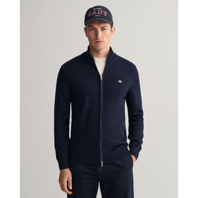 Gant Casual Cotton Zip Strickjacke