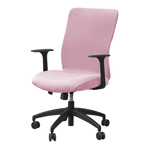 Stretch-Bezug für Bürostühle aus Samt – weich, abnehmbar waschbar Image