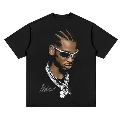 American Professional Basketball Star Printed Cotton Short Sleeve Basketball Fan Sports T-shirt