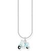 Thomas Sabo Kette 925er Silber, Emaille One Size Damen
