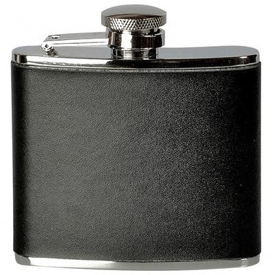 Basic Nature - Flachmann Eckig - Flachmann Gr 120 ml schwarz Image