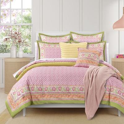 Shiloh Comforter Set Pink, Twin, Pink