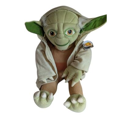 Disney Toys | Disney Star Wars Yoda Plush Stuffed Animal Toy With Tag 19" Sci-Fi Not Baby Yoda | Color: Green/Tan | Size: Osbb