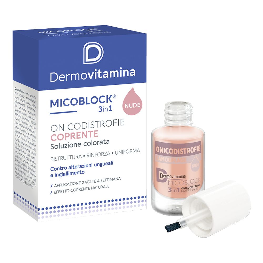 Dermovitamina Micoblock 3 N 1 Onicodistrofie Coprente 8 Ml ml