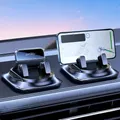 Supporto per telefono per auto con design stabile e antiscivolo per uso su cruscotto e tavolo, con regolazione girevole del paesaggio e dei ritratti