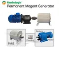 Générateur à aimant en continu, 20KW, 30KW, 50KW, 100KW, 220V, 110V, 120V, 380 tr/min, thernateur dynamo, générateur silencieux avec moteur d'entraînement
