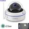 Gadinan-Webcam réseau de sécurité anti-vandalisme, caméra panoramique Fisheye HD, caméra WiFi 5MP,