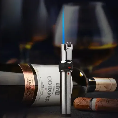 2025 nouveau JOBON Jet silex briquet coupe-vent gaz torche briquet gonflé Butane métal meule briquet cadeau de noël hommes