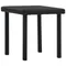 Table à thé de jardin en résine marron, tables de camping en plein air, meubles de jardin simples,