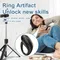 Smart Wireless Ring Browsing, Compatible Bluetooth, Télécommande V5.3, Portable Selfie Page Turner, Contrôleur pour téléphone portable