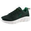 Sneaker SKECHERS "Bobs Sport™ B Flex – Chill Edge", Herren, Gr. 48,5, schwarz (schwarz, grün), Mesh, Lederimitat, kontrastfarbene Details, sportlich, Schuhe, Chunky Sneaker, Schnürschuhe in veganer Verarbeitung