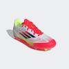 Fußballschuh ADIDAS PERFORMANCE "F50 LEAGUE FG/MG", Gr. 44, bunt (cloud weiß, core schwarz, solar gelb), Synthetik, Textil, sportlich, Schuhe