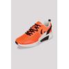 Sneaker CAMP DAVID, Herren, Gr. 44, orange, Textil, Synthetik, Leder, Strukturmuster, casual, Schuhe, mit Wechselfußbett