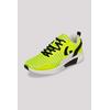 Sneaker CAMP DAVID, Herren, Gr. 43, gelb, Textil, Synthetik, Leder, Strukturmuster, casual, Schuhe, mit Wechselfußbett