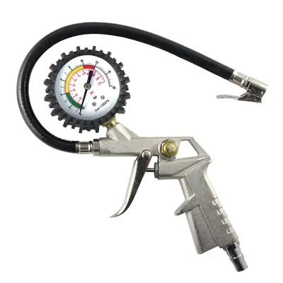 Multifunctional Digital Car Truck Air Tire Pressure Inflator Gauge Dial Meter 220PSI Car Tire