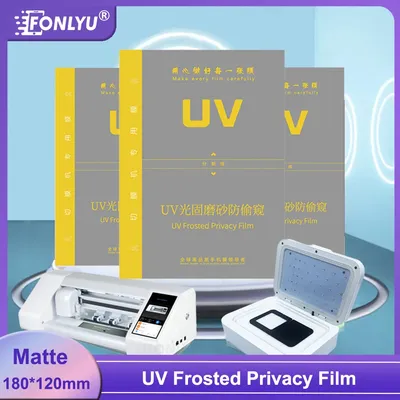 FONLYU Matte Privacy UV Curing Film For Mobile Phone Screen Protector Anti-Peeping Thickened