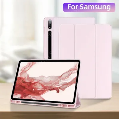 Tablet Case for Samsung Galaxy Tab S9 S8 S7 S6 FE Plus Ultra A9 A8 A7 Lite Plus Funda Leather