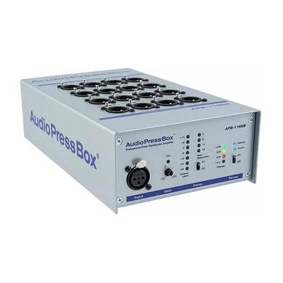 AudioPressBox Used APB-116 SB 1x16 Press Conference Audio Distribution Amplifier with AccuPack APB-116 SB