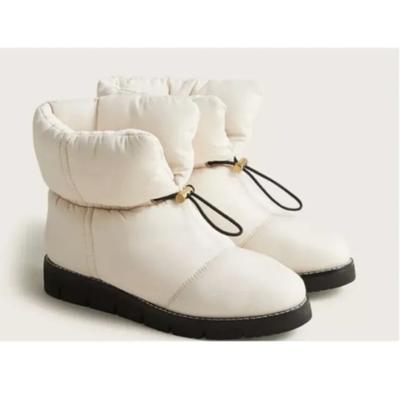 J. Crew Shoes | J. Crew New Women's Elsa Primaloft Puffer Ivory Size 8 M New $238 Sport. | Color: Cream/White | Size: 8
