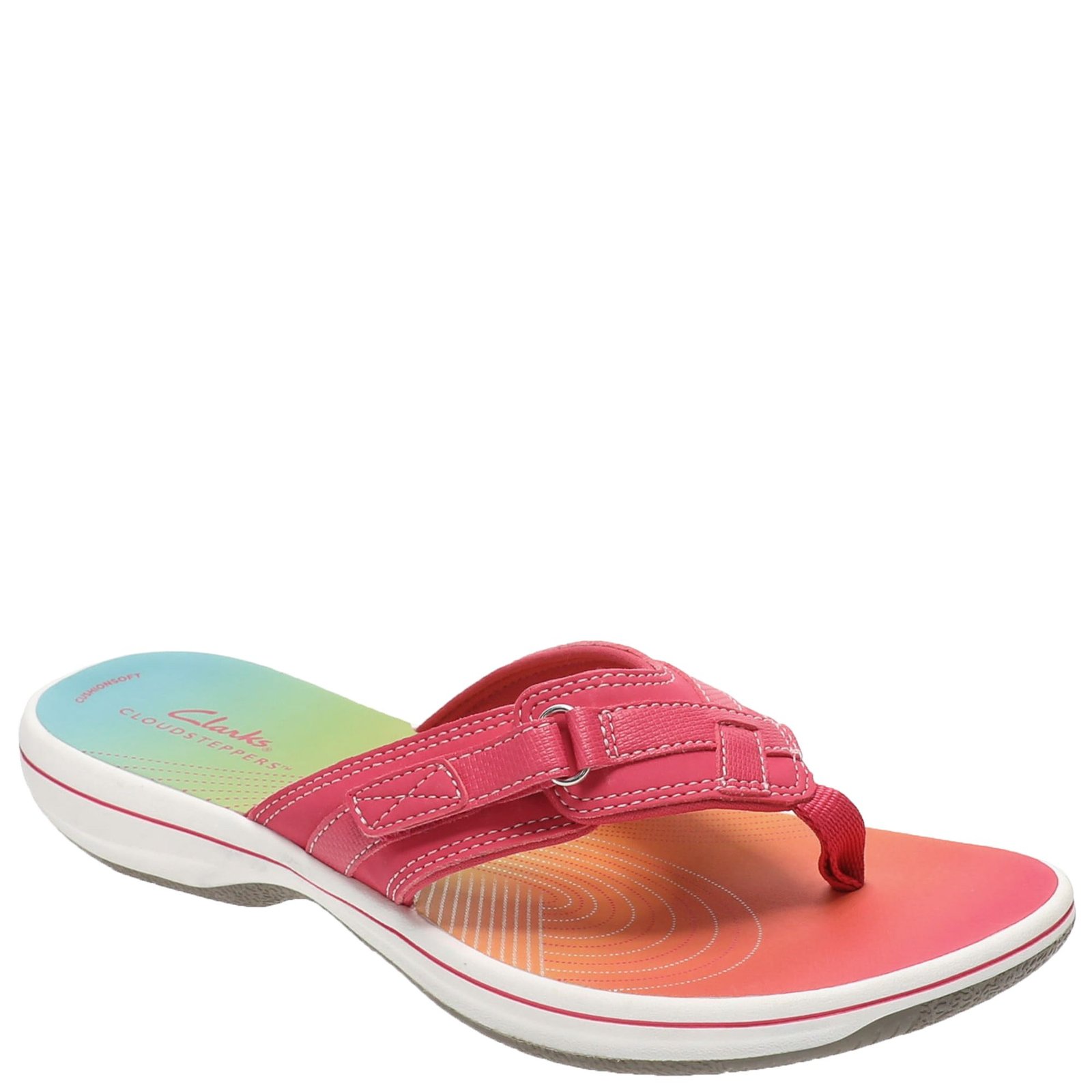 Clarks Breeze Sea - Womens 11 Pink Sandal Medium