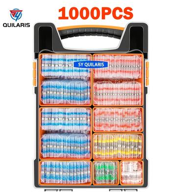 TEMU 1000pcs Welding Sealed Wire Connectors Awg 26, Wire Connectors, Electrical Butt Connectors, Wire Cable Sealing Kit, Terminal Kit, For Boats, Cars, Trailers, Rvs, Boats, Trucks, Wiring Image