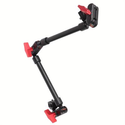 TEMU Articulating Arm 22 Inch 1/ 4in Screw Head Multi Angle Adjustable Extension Rod For Phone Camera Image