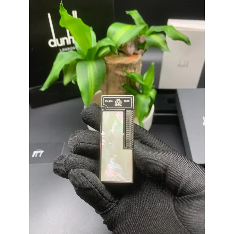 Dunhlil Gas Feuerzeug Butan Fackel Rauchen Zubehör wind dichte High-Flame Feuerzeug kreative Metall Zigaretten anzünder Herren Geschenke Image