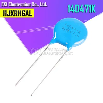 10 stücke Varis tor 14 d471k 470v Piezo widerstand 14 d471 Image