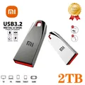 Xiaomi Chiavetta USB in metallo da 2 TB USB 3.2 Trasferimento ad alta velocità Chiavetta USB portatile impermeabile da 1 TB 512 GB Memoria portatile Disco flash USB