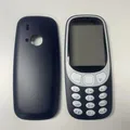 Custodia completa per Nokia 3310 (versione 2G) Custodia con cover posteriore per batteria con cornice frontale con tastiera inglese