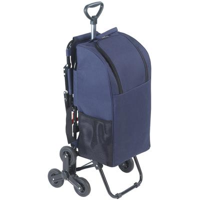 Wenko - Einkaufswagen mit Teleskopgriff und Klappsitz, geräumige Regaltasche mit Dreifachrädern Image