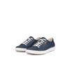 Sneaker ECCO "SOFT 7 W", Damen, Gr. 40, blau (marine), Leder, sportlich, Schuhe, mit Label, Freizeitschuh, Halbschuh, Schnürschuh, schmale Form