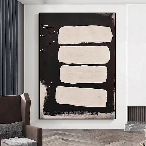 handgefertigte Ölgemälde Leinwand Wandkunst Dekoration moderne abstrakte für Zuhause Wohnzimmer Dekor gerollt rahmenlose ungedehnte Malerei Image