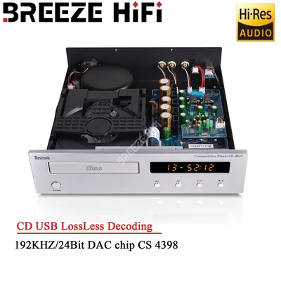 AMXEKR CD-MU3 Entry-level Professional CD Player USB Lossless Decoding 192KHZ/24Bit DAC Chip CS4398