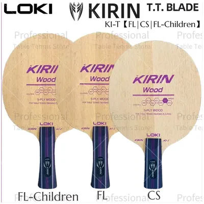 LOKI Kirin K1-T Table Tennis Blade Bottom Plate 5 Ply Wood Training Bottom Plate Arc Circle Fast