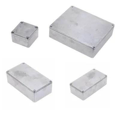 1590A 1590B Aluminium Box Connector With 4 Steel Screws Pedal Enclosure FOR Guitar Parts &